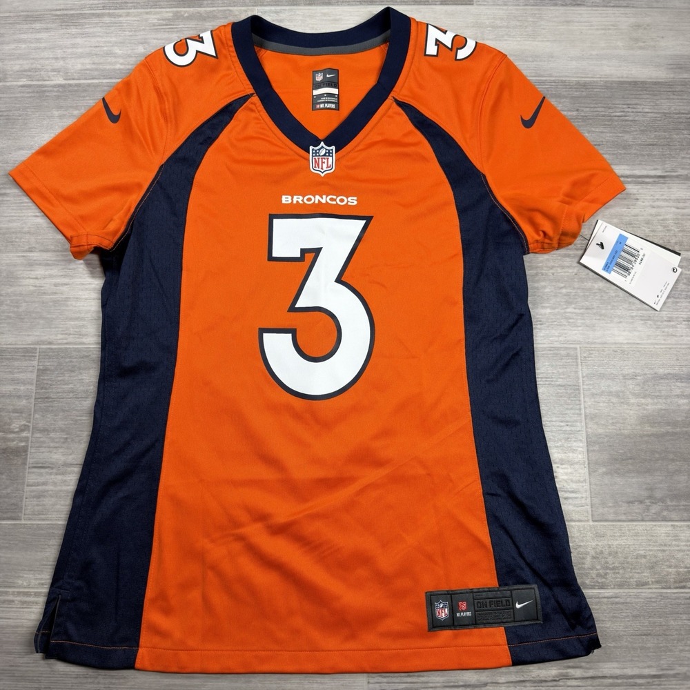NWT Women's Nike Denver Broncos Russell Wilson Jersey Size Medium New NFL $130